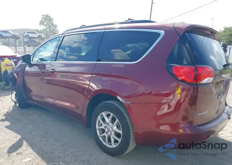 2021 Chrysler Voyager Lxi из США, поврежденный, VIN 2C4RC1DG8MR512824
